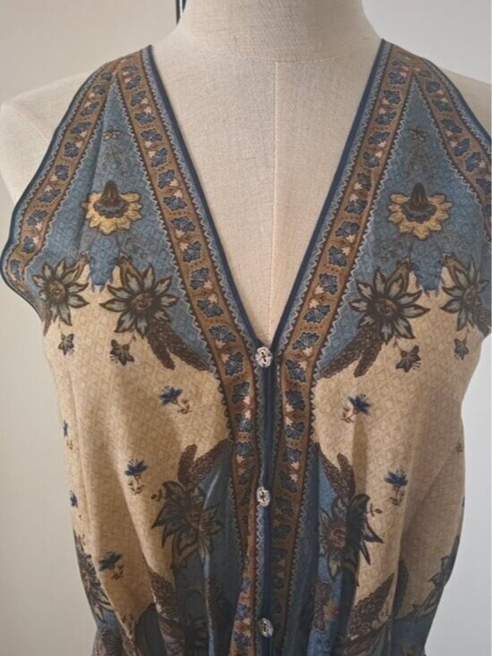 Zimmermann Ascension Plunge Halter Dress - Picture 5 of 10